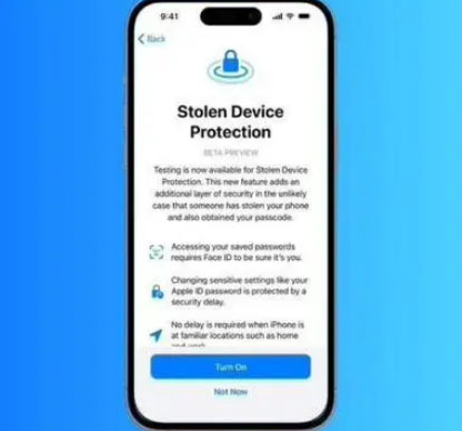 富文镇苹果授权维修店分享被盗设备保护功能开启方法 