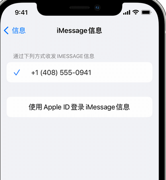 富文镇apple维修iPhone上无法正常发送iMessage信息 