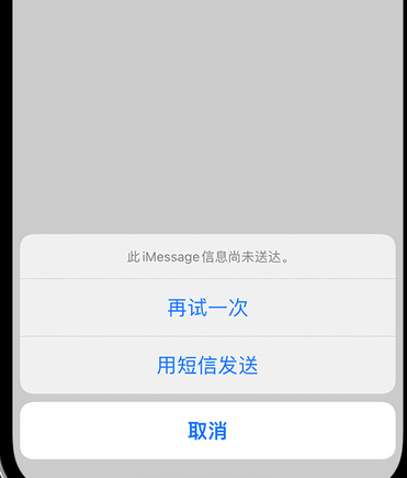 富文镇apple维修iPhone上无法正常发送iMessage信息